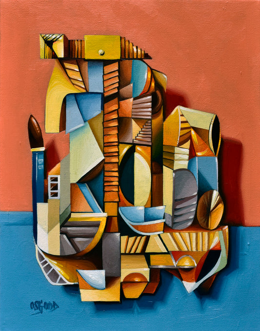 Inheritance of Traits: Original Abstract Painting