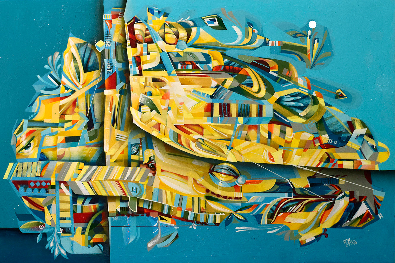 Levels of Being Abstract Original Painting