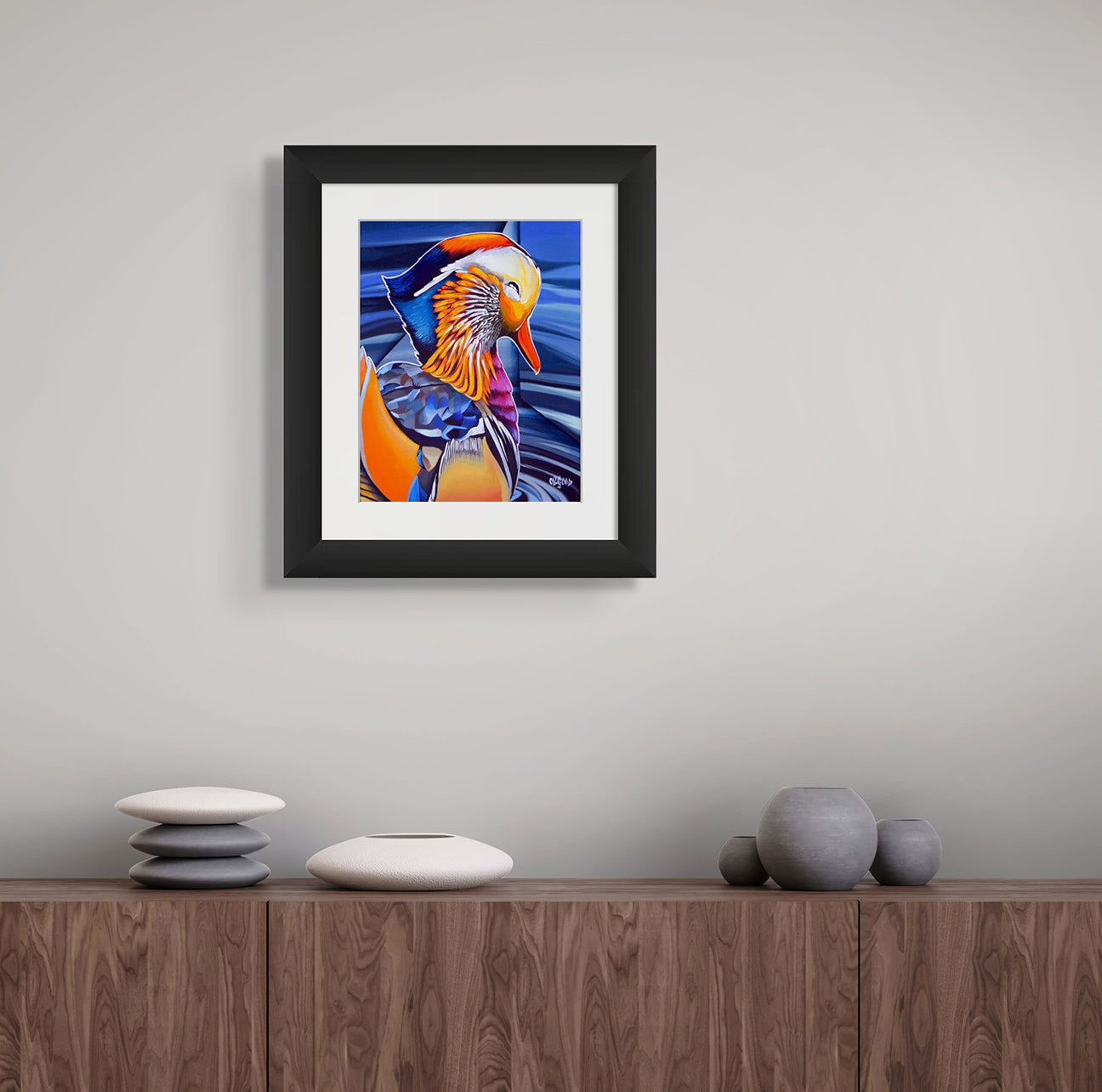 Mandarin Duck Fine Art Print
