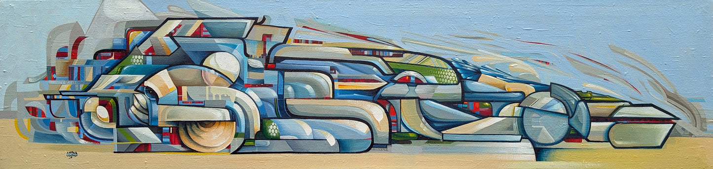 Point of Least Resistance Original Painting