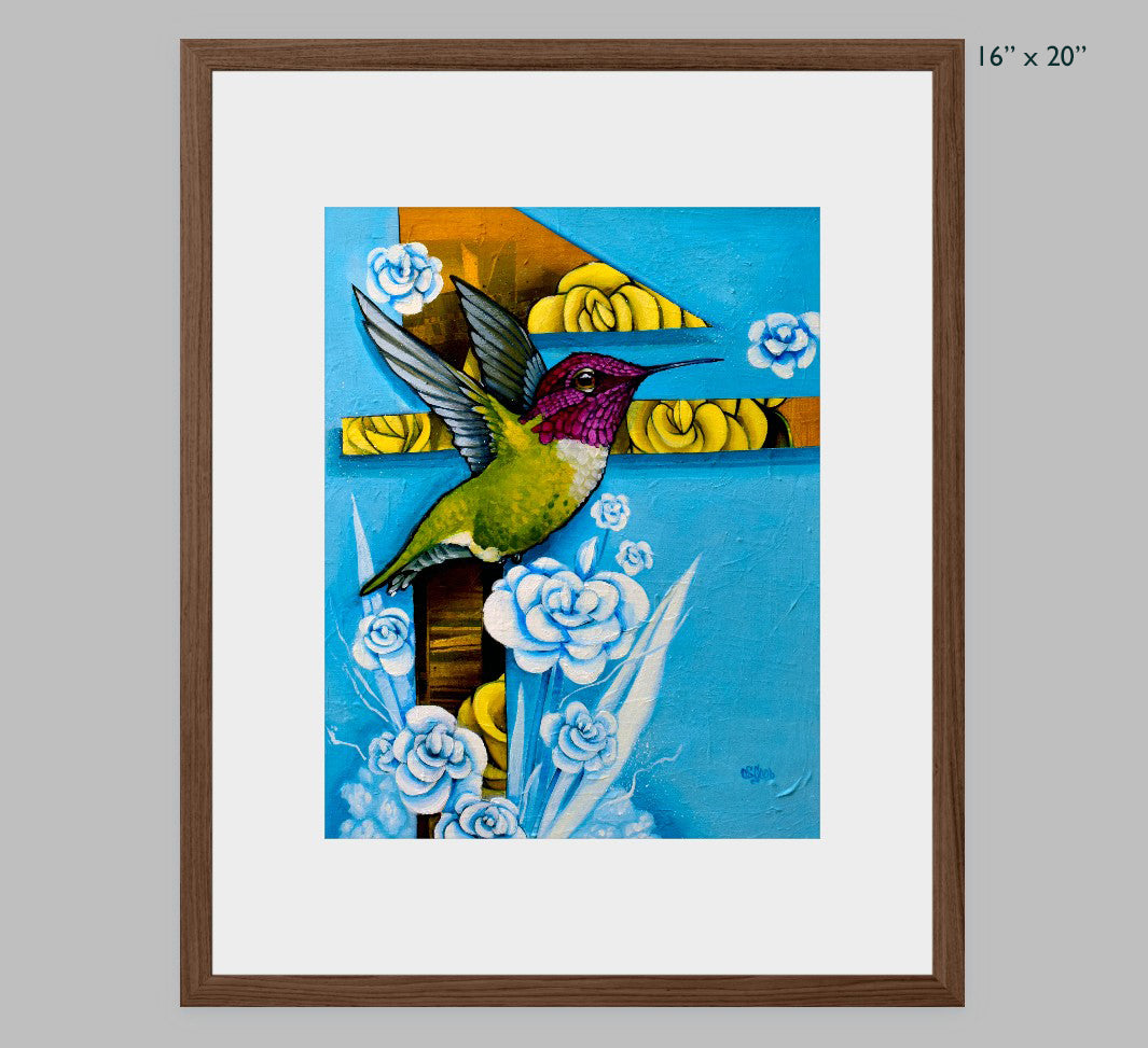 Scale of Speed and Time Fine Art Print