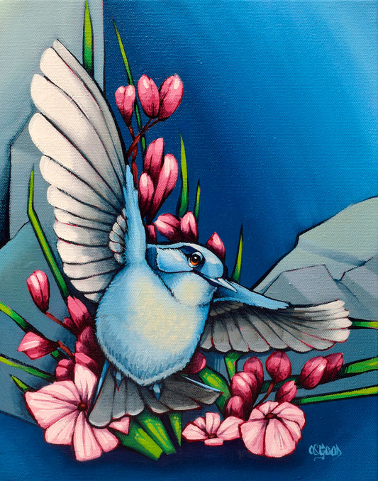 The Speed That It Travels: Original Painting