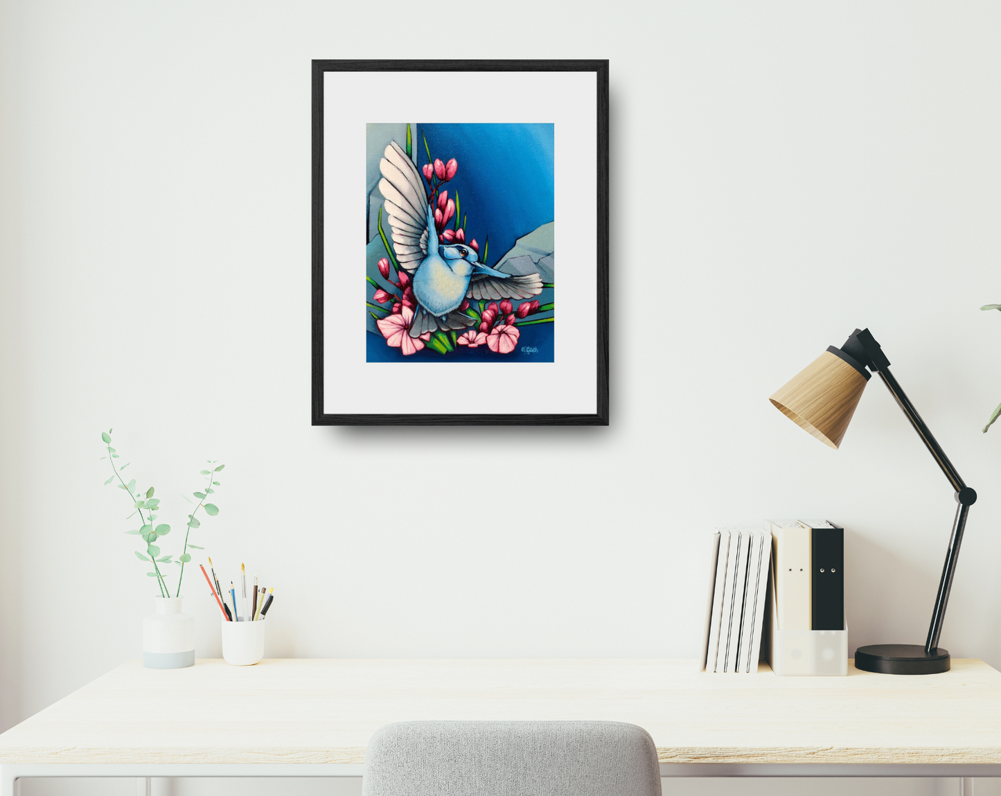 The Speed It Travels Fine Art Print