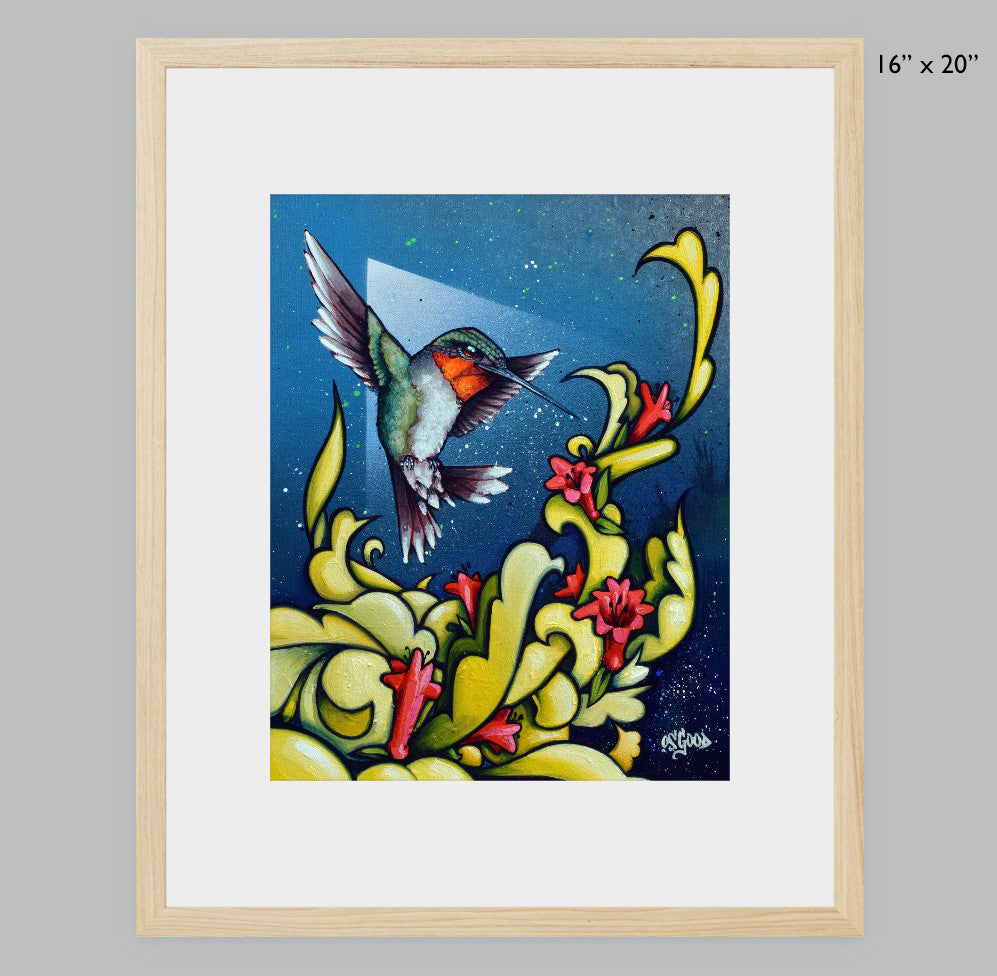 Velocity and Vibrancy Fine Art Print