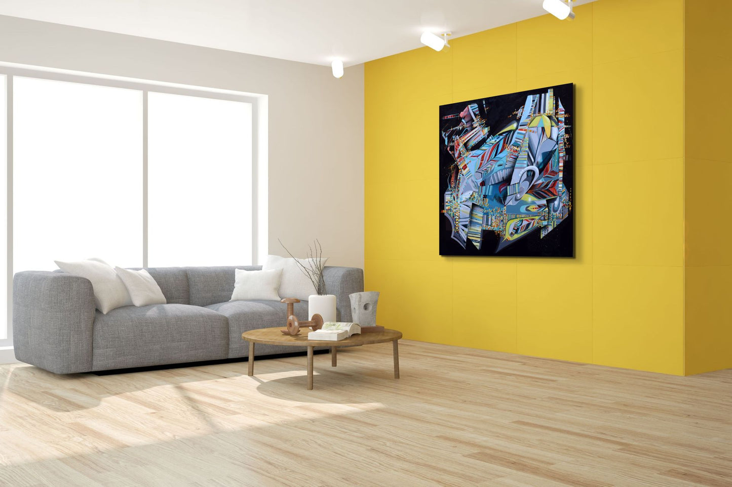 Giving Up Is Not An Option Abstract Painting