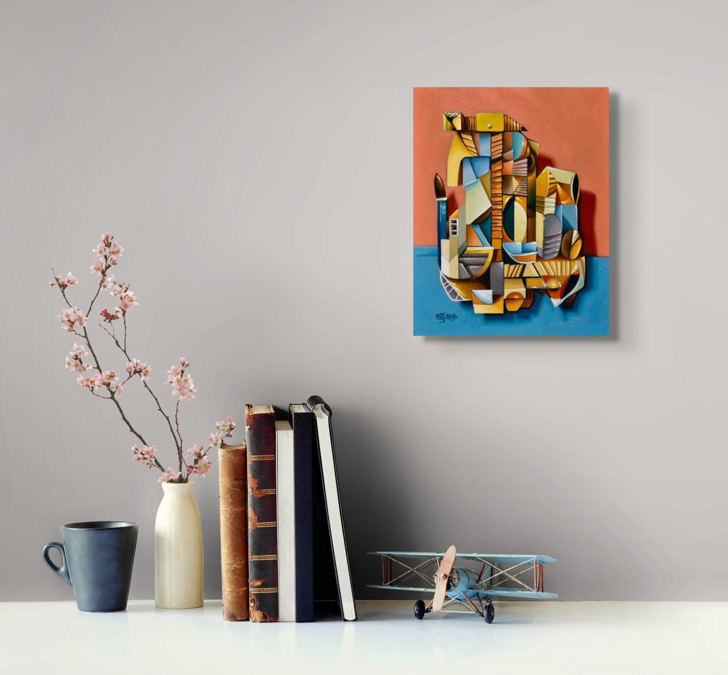 Inheritance of Traits: Original Abstract Painting