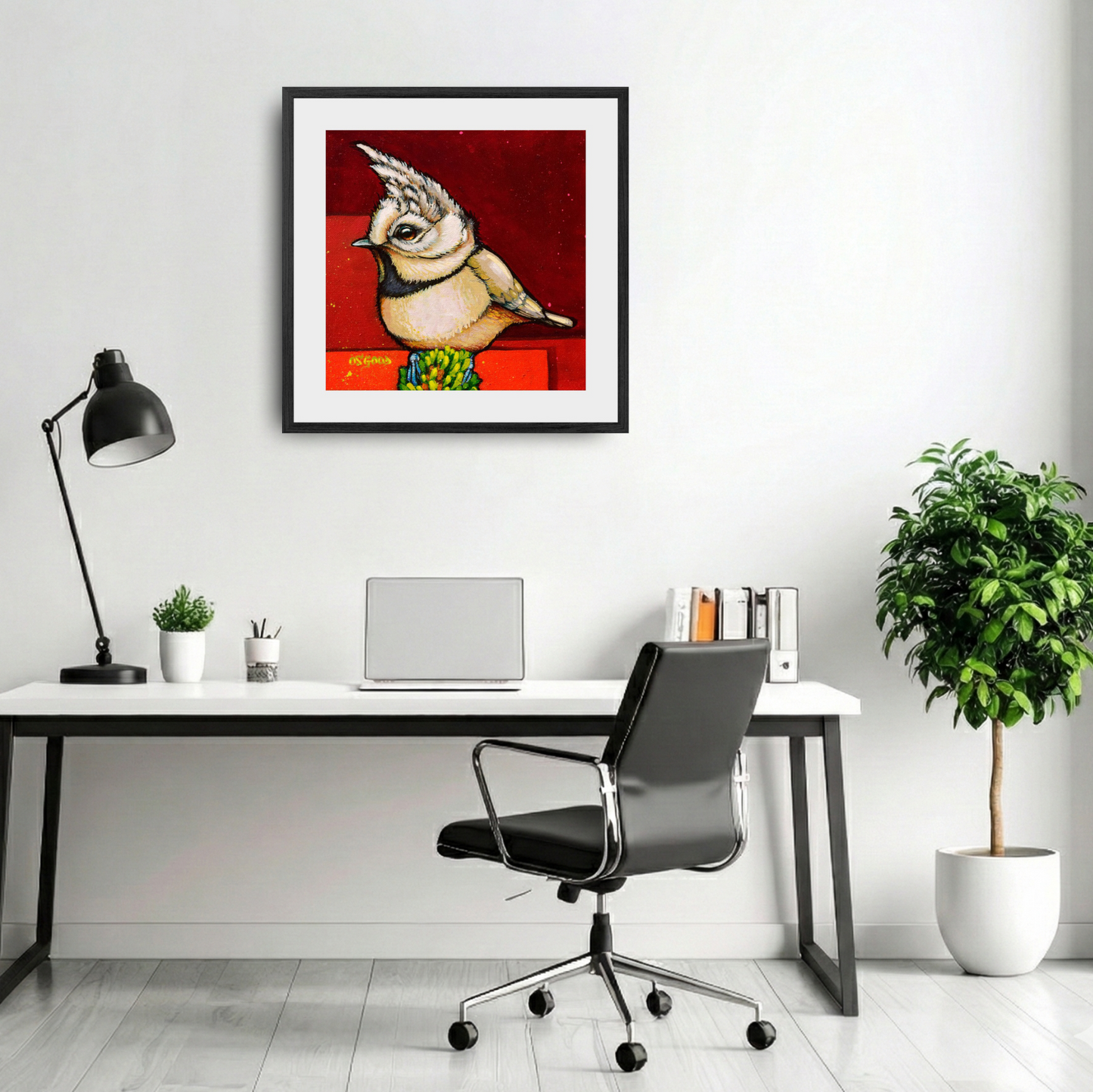 Crested Calculation Fine Art Print