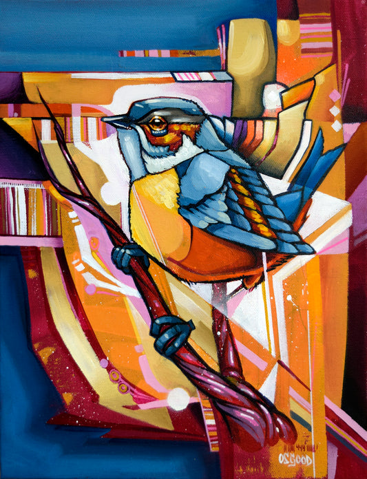 Downwind Approach Original Painting