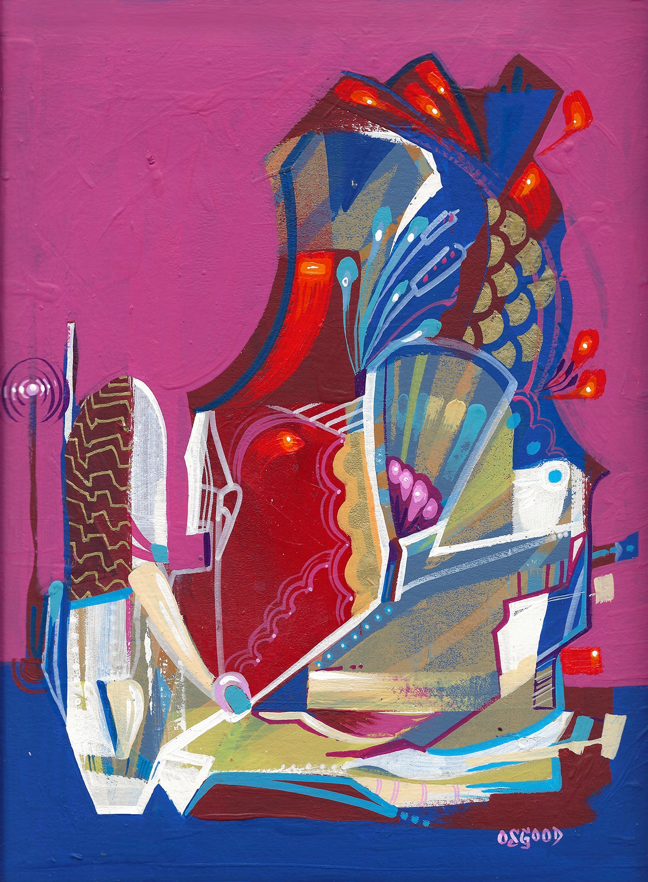 Is Anyone Out There? Original Abstract Painting