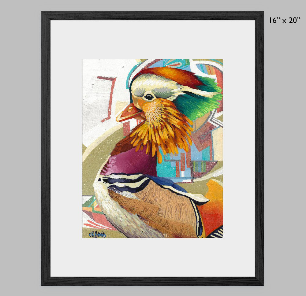 Oshidori Fine Art Print