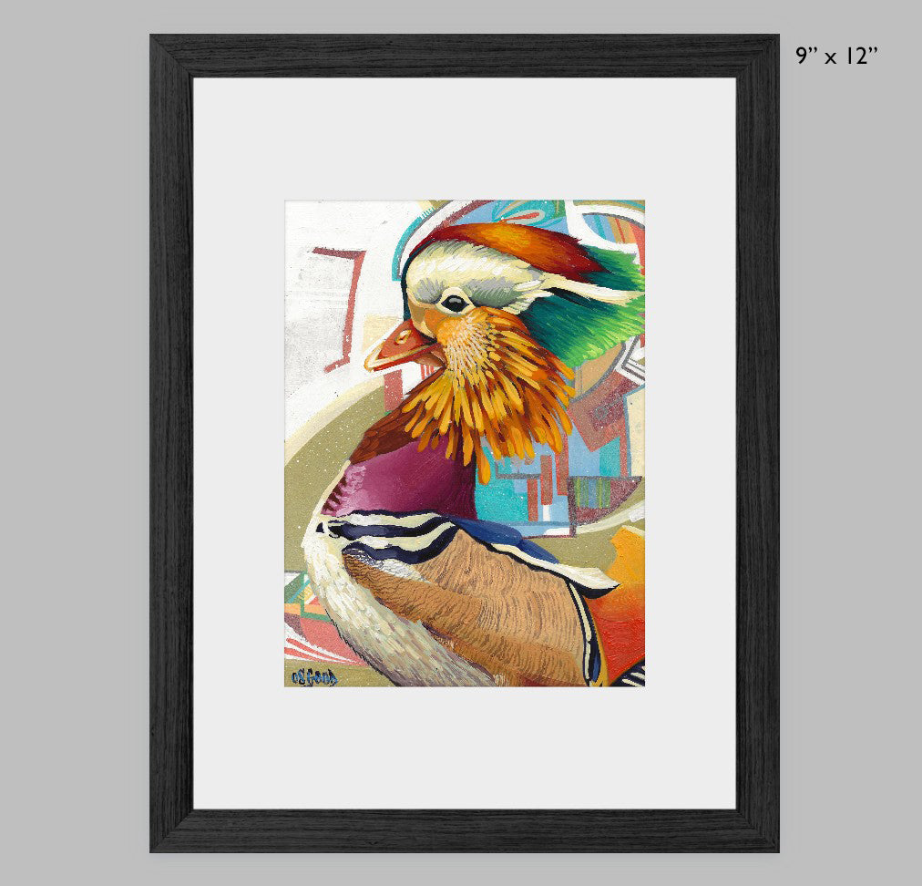 Oshidori Fine Art Print