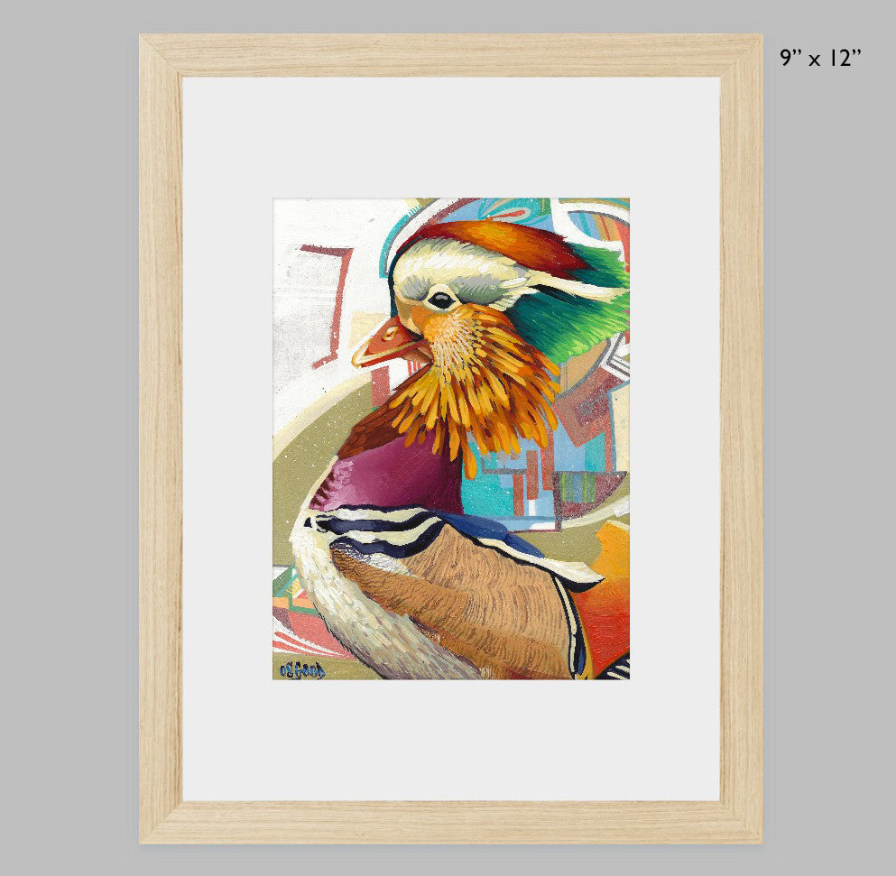 Oshidori Fine Art Print