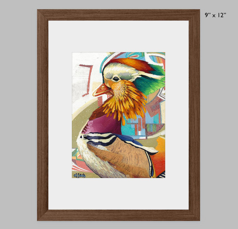 Oshidori Fine Art Print