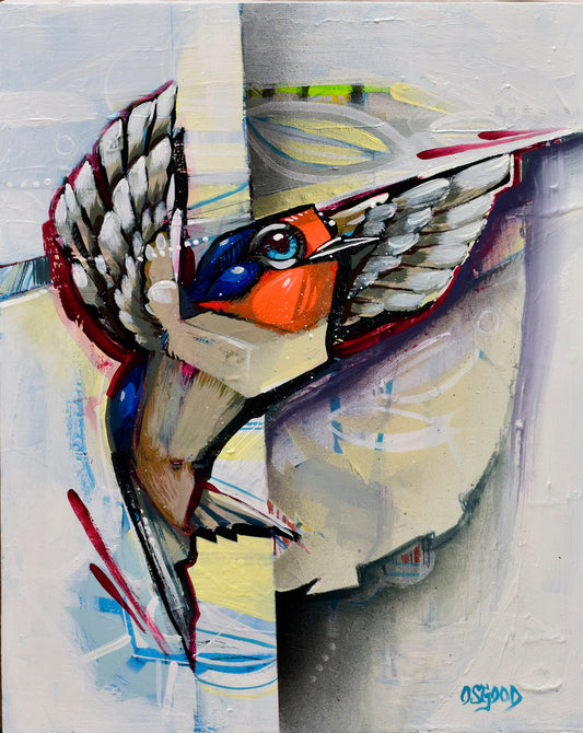 Pivot Original Bird Painting
