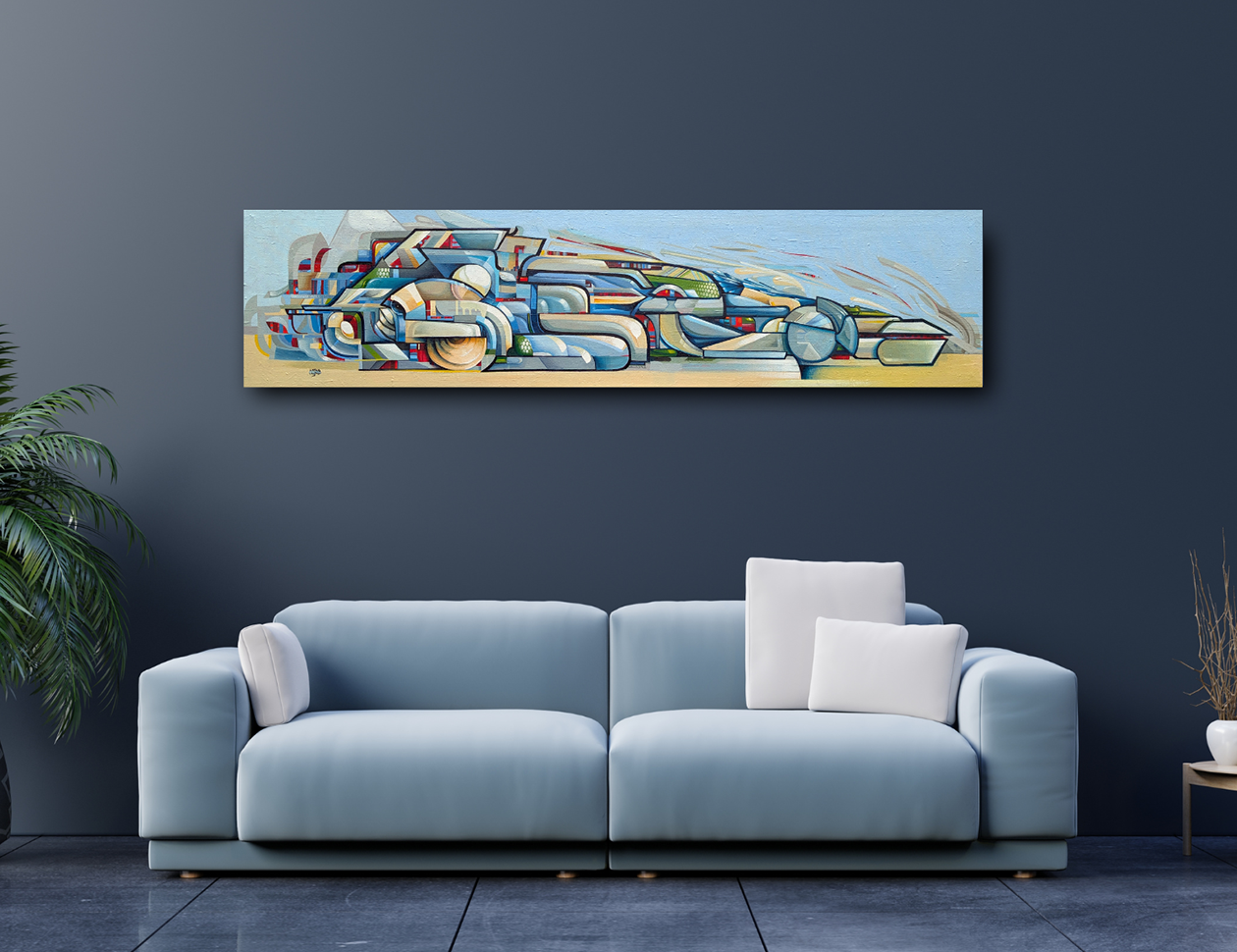 Point of Least Resistance Original Painting