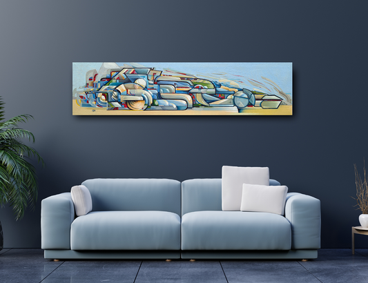 Point of Least Resistance Original Painting