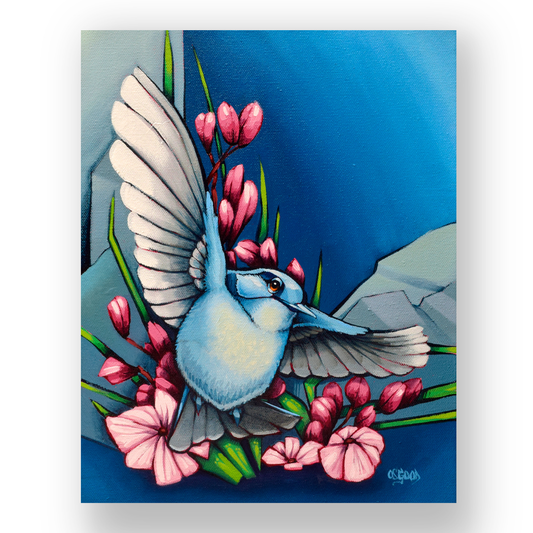 The Speed It Travels Fine Art Print