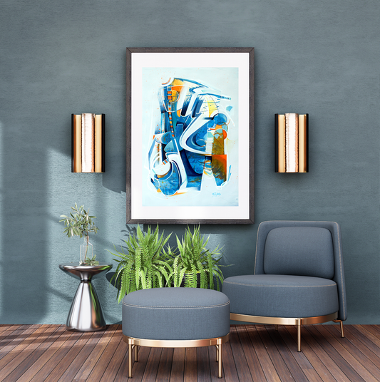 The Chosen Path Abstract Painting