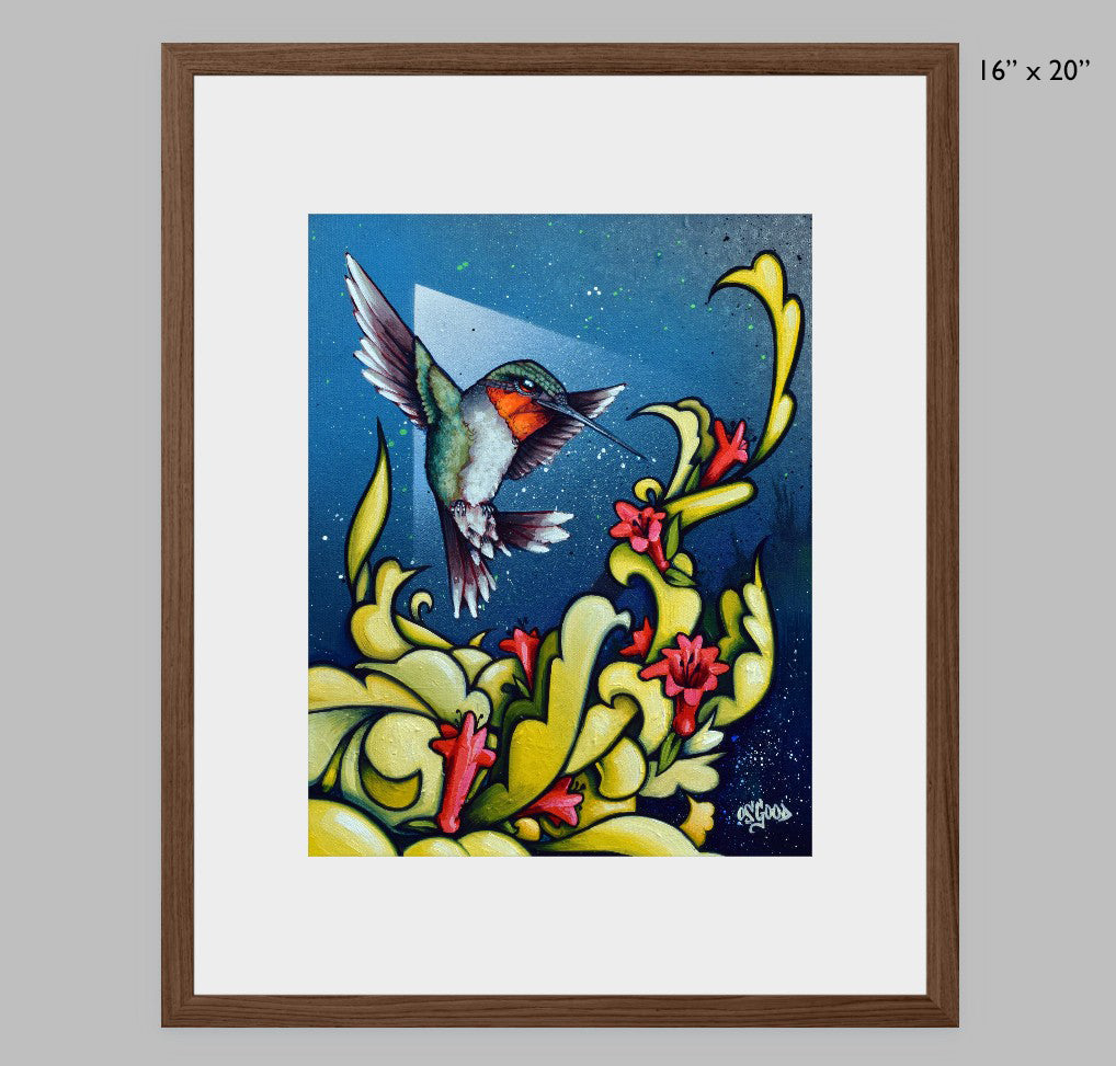 Velocity and Vibrancy Fine Art Print