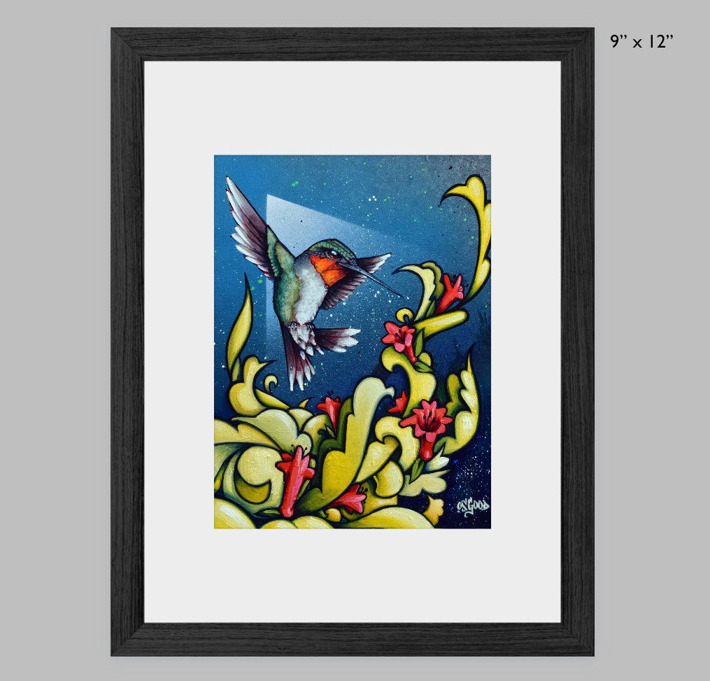 Velocity and Vibrancy Fine Art Print