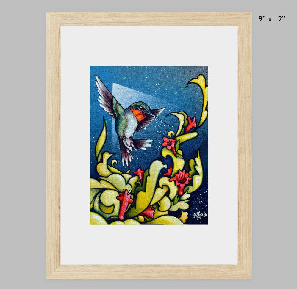 Velocity and Vibrancy Fine Art Print