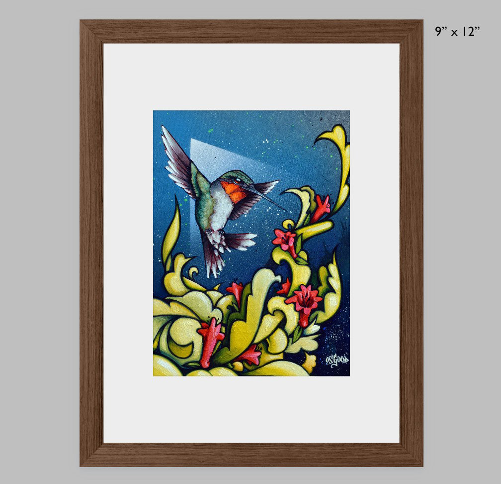 Velocity and Vibrancy Fine Art Print