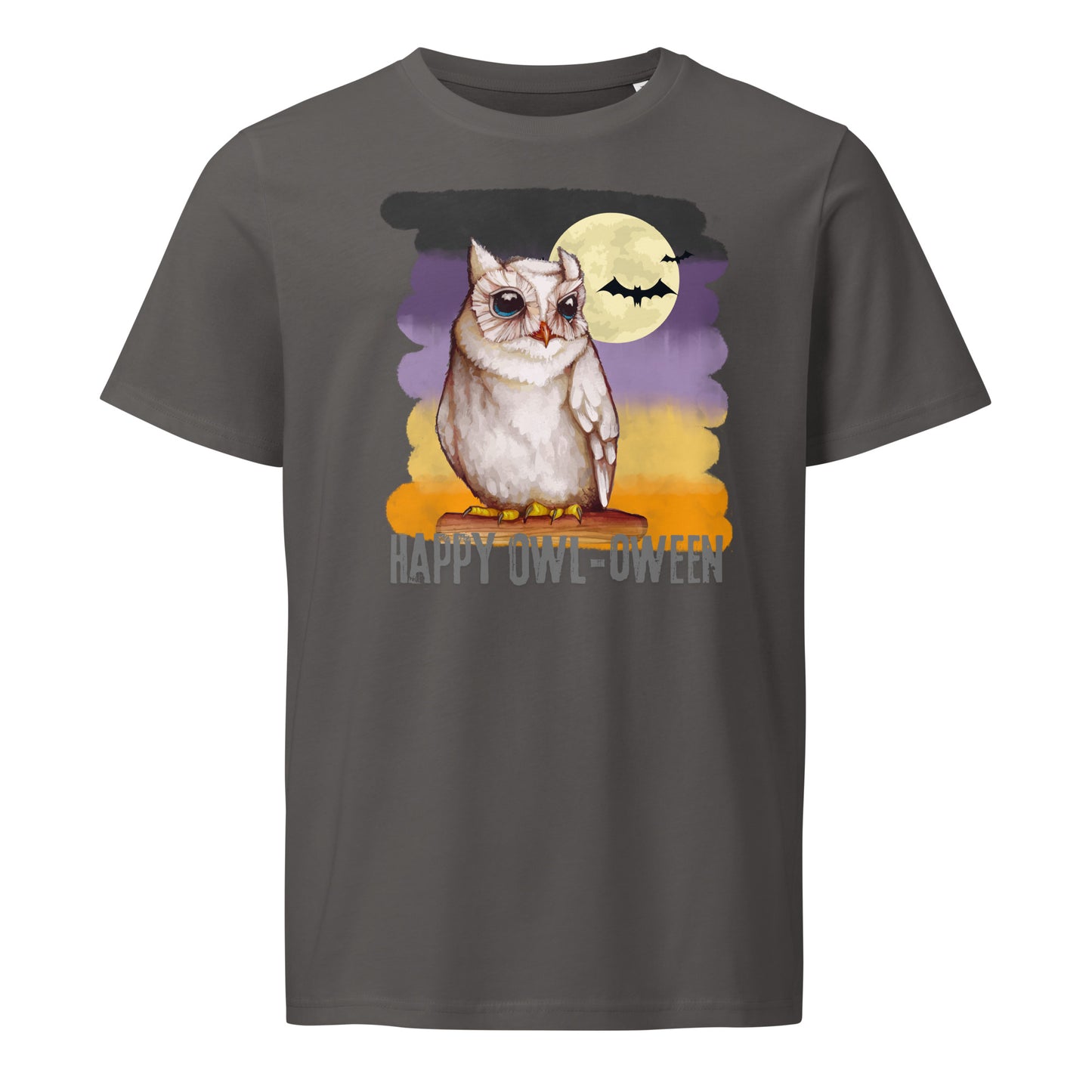 Happy Owl-Oween Organic Eco-Friendly Tee